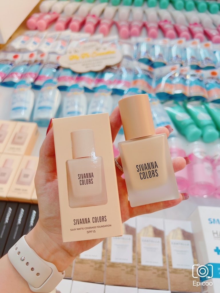 KEM NỀN SILKY MATTE SIVANNA COLORS