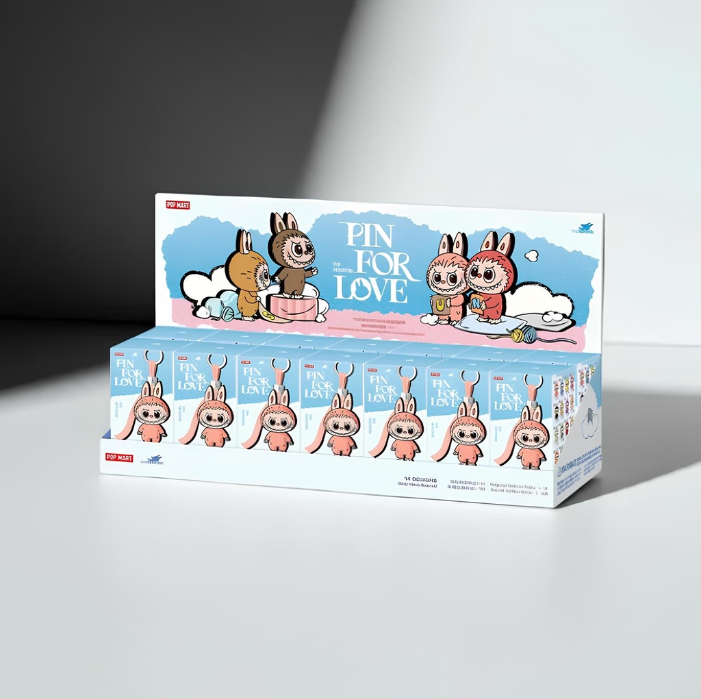 【正規品・未開封】Labubu Pin For Love N-Z 3箱 PIN FOR LOVE SERIES - LETTER PENDANT BLIND BOX (N-Z