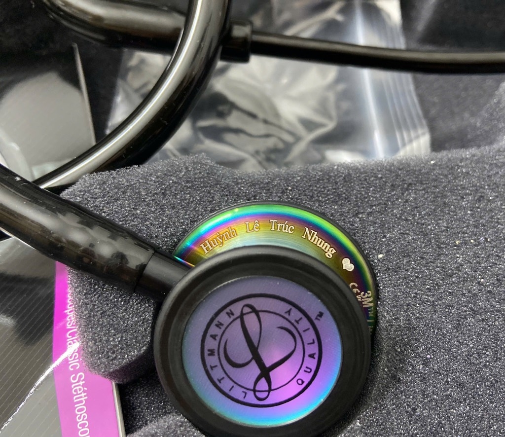 Ống Nghe Littmann Classic III ™ Rainbow-Finish Black 5870 (Limited)