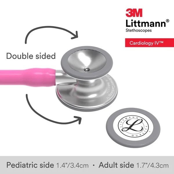 Ống Nghe Littmann Cardiology IV™ Rose Pink 6159