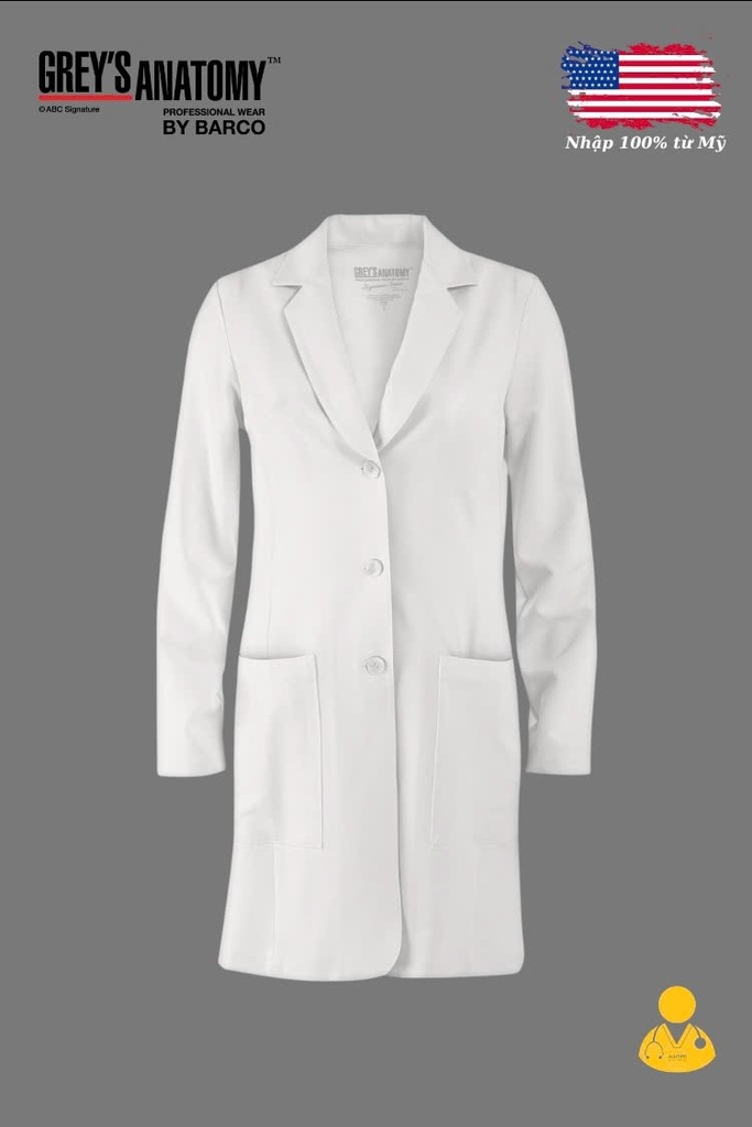 Áo Blouse Grey's Anatomy Signature Nữ nhập 100% từ Mỹ