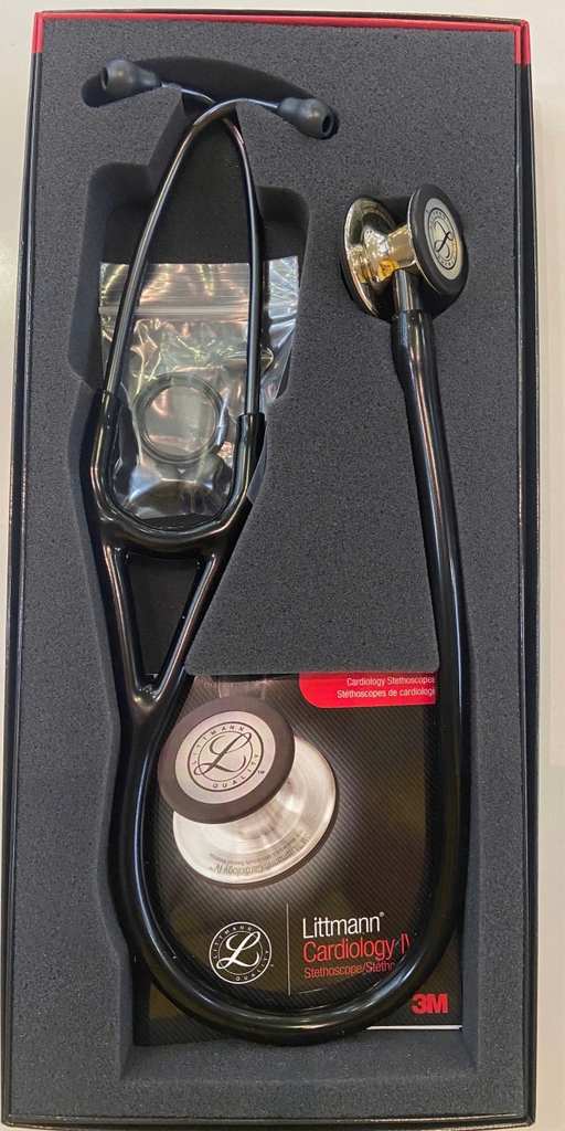 Ống Nghe Littmann Cardiology IV™ Black Champagne 6179 (Limited)