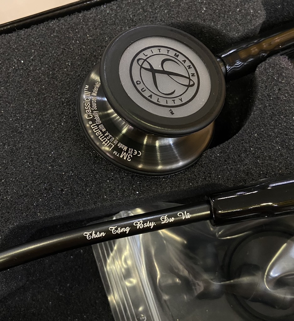 Ống Nghe Littmann Classic III ™ Black Smoke Finish (Special) 5811