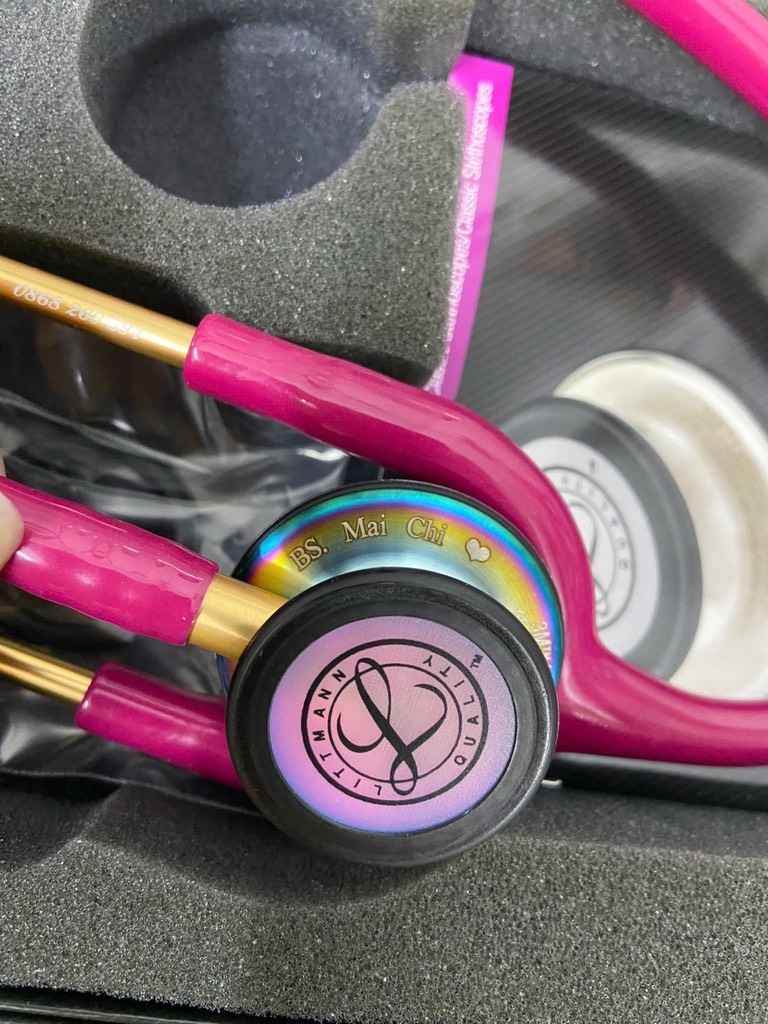 Ống Nghe Littmann Classic III ™ Raspberry Rainbow 5806