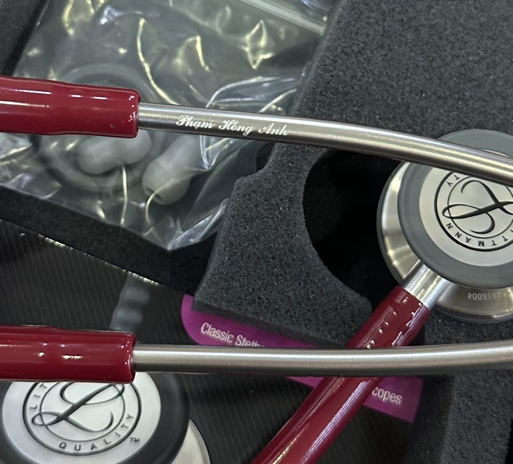 Ống Nghe Littmann Classic III ™ Burgundy 5627