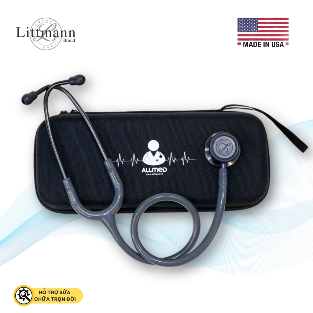 Ống Nghe Littmann Classic III ™ Smoke Gray Violet 5873
