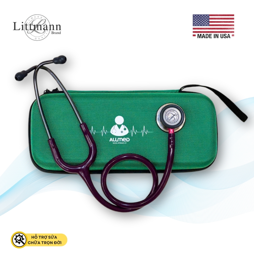 Ống Nghe Littmann Classic III ™ MirrorFinish Chestpiece, Plum Tube 5960 (Limited)