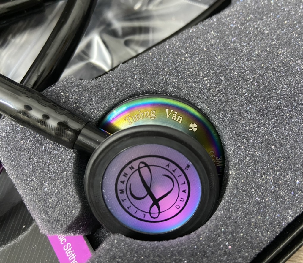 Ống Nghe Littmann Classic III ™ Rainbow-Finish Black 5870 (Limited)