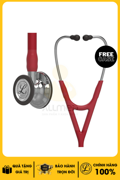 Ống Nghe Littman Cardiology IV  Burgundy Mirror 6170 (Limited)