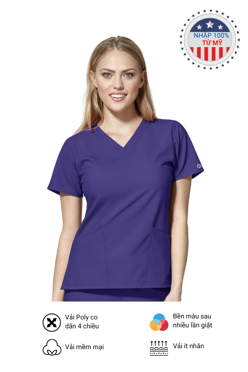 Scrubs Wonderwink W123 Nữ Nhập 100% từ Mỹ