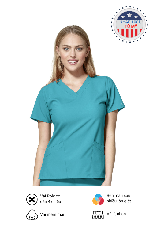 Scrubs Wonderwink W123 Nữ Nhập 100% từ Mỹ