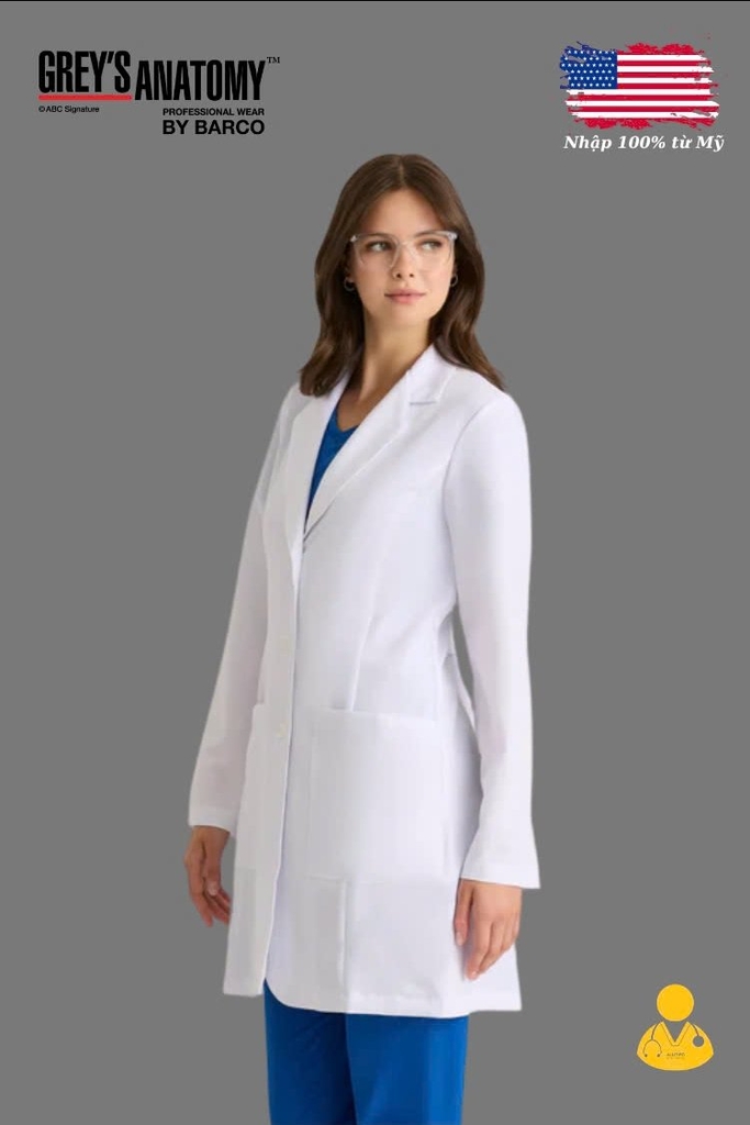 Áo Blouse Grey's Anatomy Signature Nữ nhập 100% từ Mỹ
