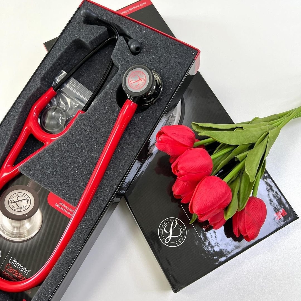 Ống Nghe Littmann® Cardiology IV ™ Màu Red & Smoke 6182 - Limited Edition