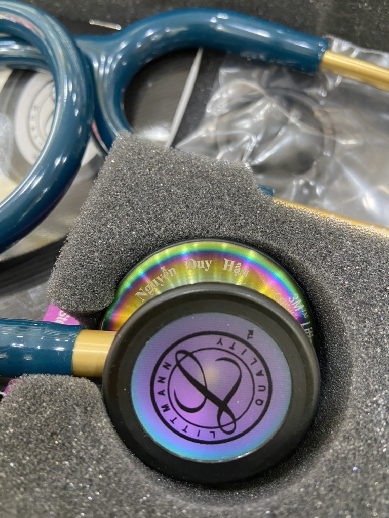 Ống Nghe Littmann Classic III Carribean Blue Rainbow 5807
