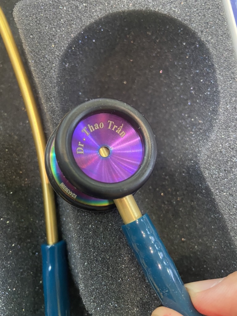 Ống nghe Littmann® Classic II Pediatric Caribbean Blue Rainbow 2153