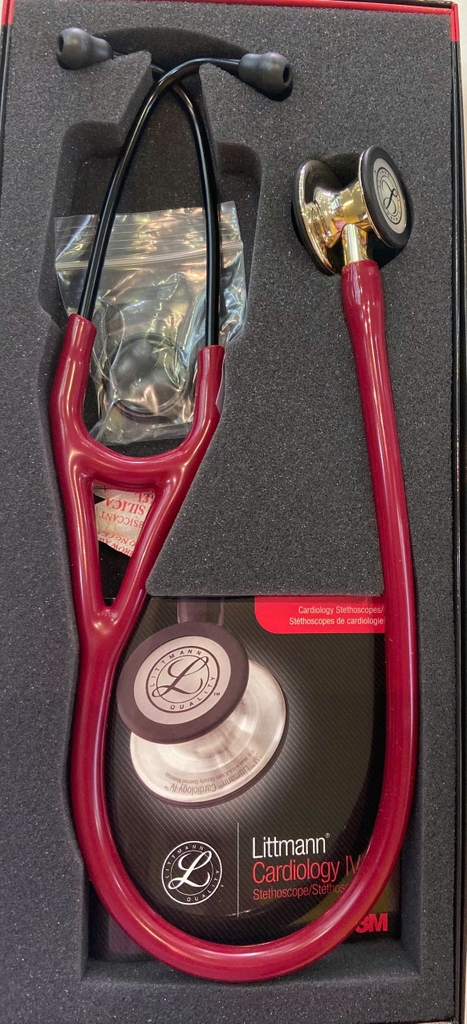 Ống Nghe Littmann Cardiology IV™ Burgundy Champagne 6176 (Limited)