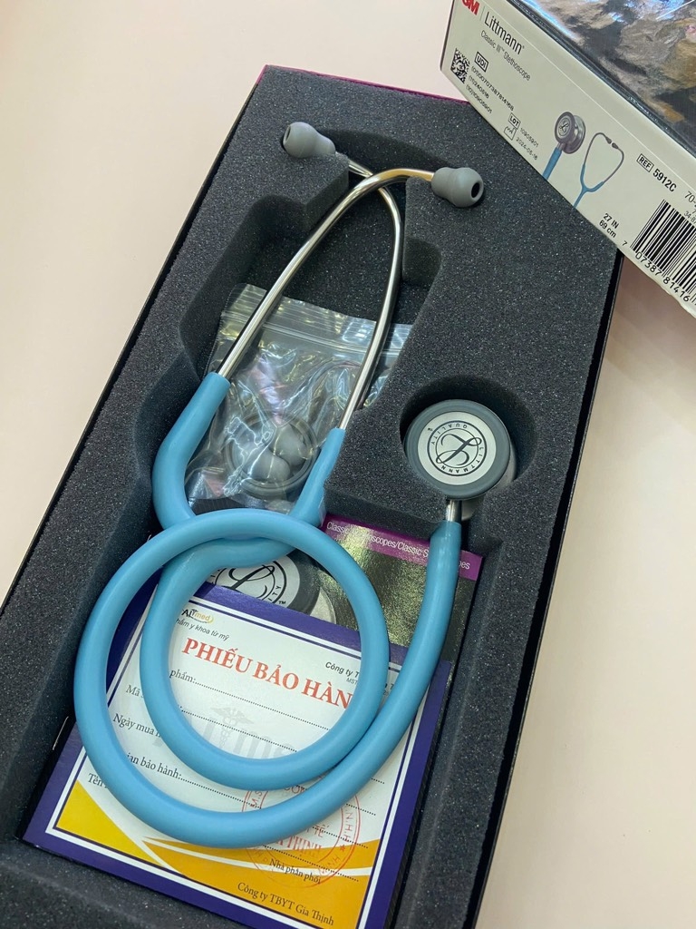 Ống Nghe Littmann Classic III Marine Blue Satin 5912C