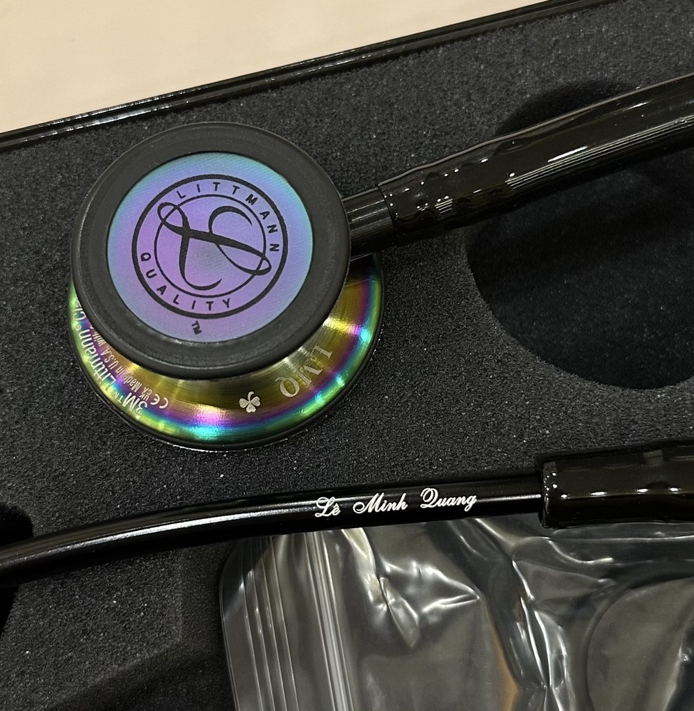 Ống Nghe Littmann Classic III ™ Rainbow-Finish Black 5870 (Limited)