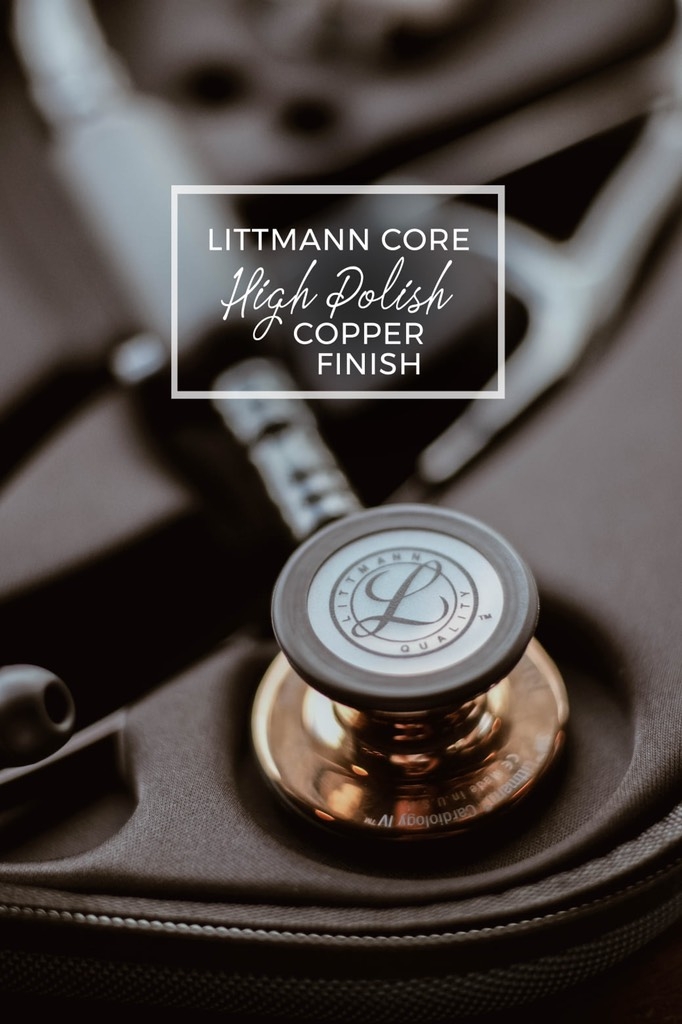 Ống Nghe 3M™ Littmann® CORE Digital Stethoscope - High Polish Copper & Black 8870