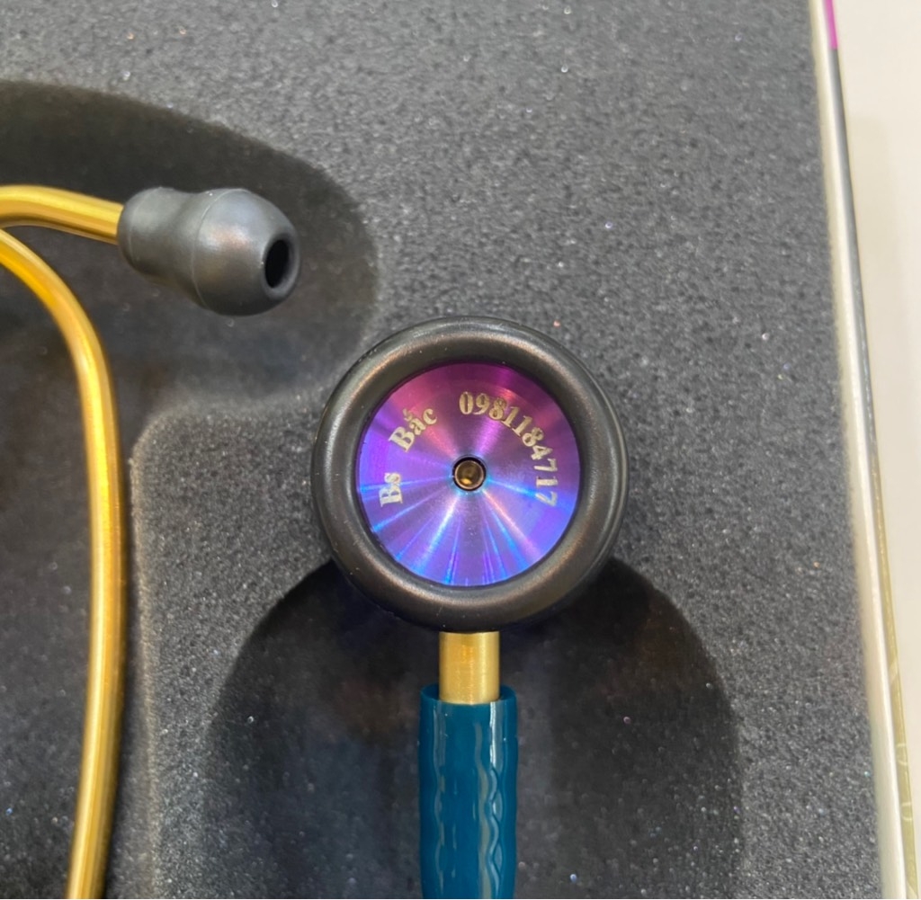 Ống nghe Littmann® Classic II Pediatric Caribbean Blue Rainbow 2153