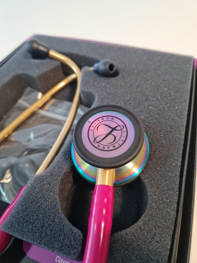 Ống Nghe Littmann Classic III ™ Raspberry Rainbow 5806