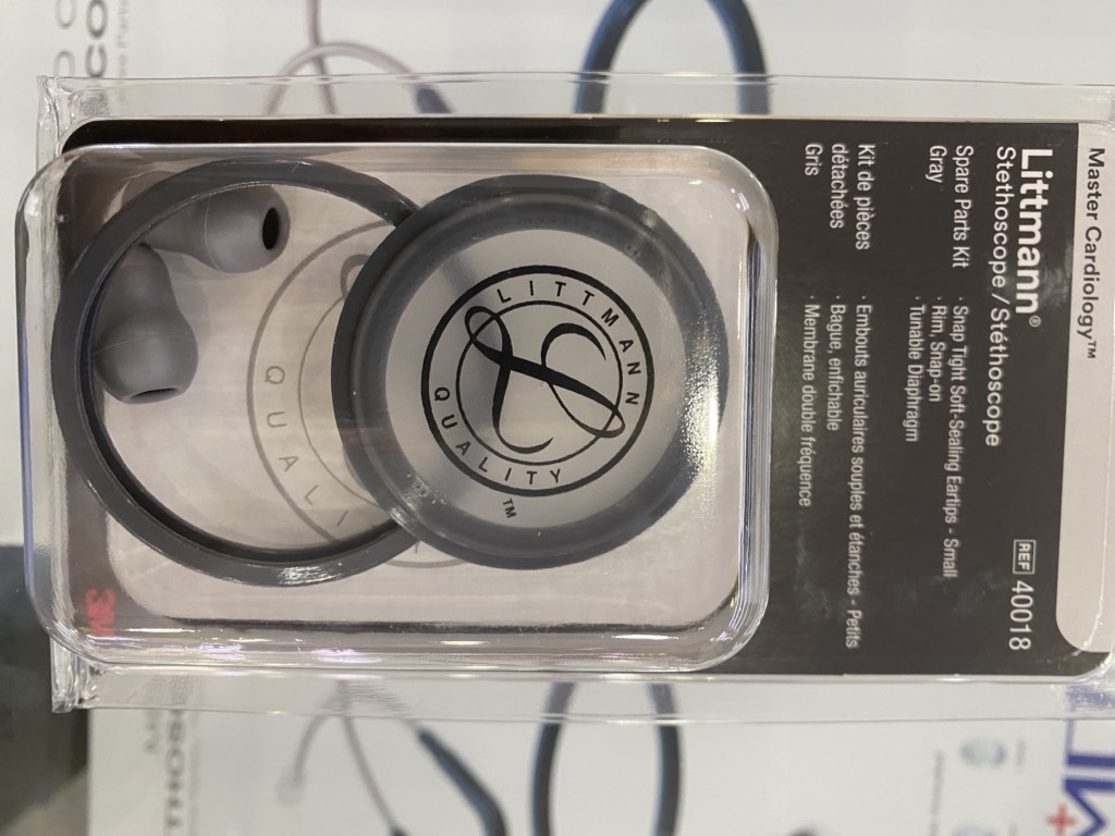 Bộ phụ kiện ron màng Littmann Master Cardiology màu xám