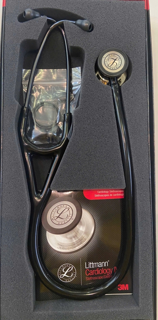 Ống Nghe Littmann Cardiology IV™ Black Champagne 6179 (Limited)