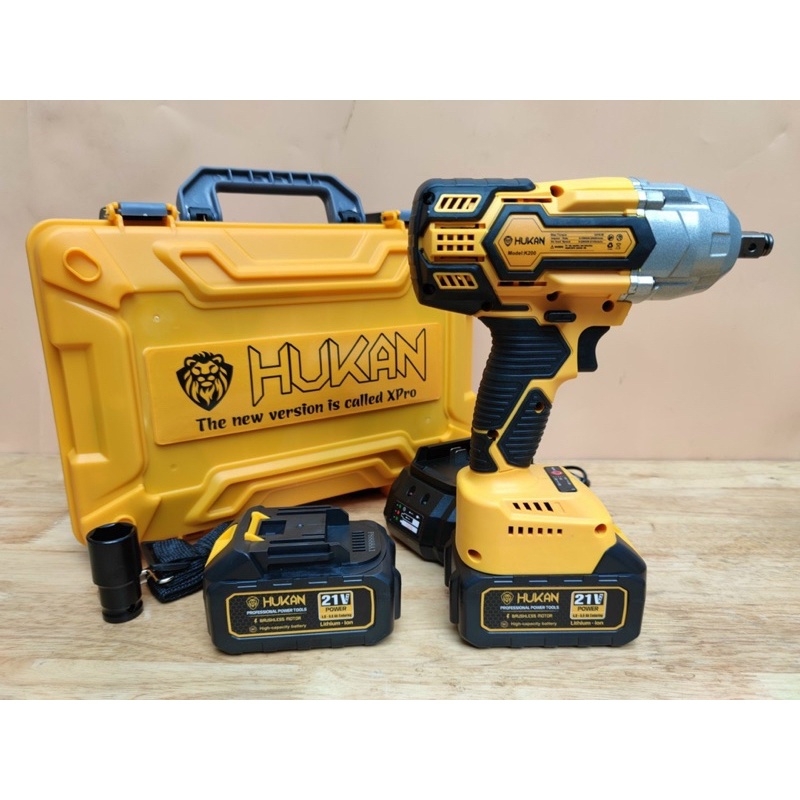 Máy siết bulong dùng pin HUKAN K200 - Lực siết 600Nm