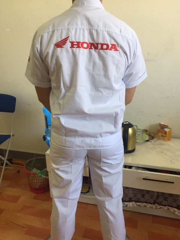 Đồng phục HONDA Nhân viên trắng