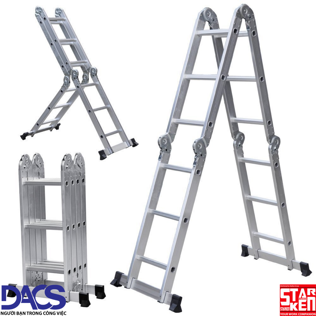 THANG NHÔM BỐN ĐOẠN STARKEN ST403H
