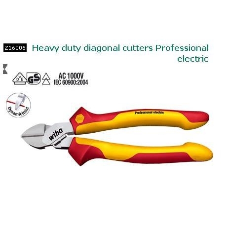 Kìm cắt cách điện Wiha 26748