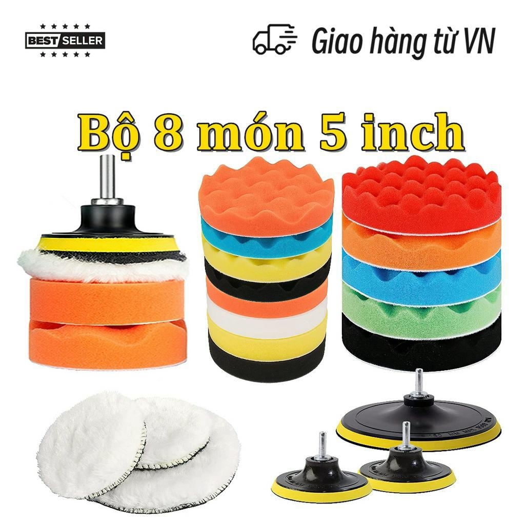 phớt 6 miếng đánh bóng xe