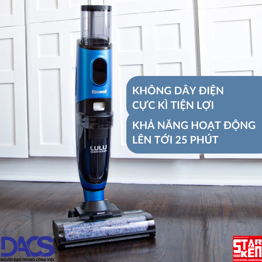 MÁY HÚT BỤI VÀ LAU SÀN GIA DỤNG 4 CHỨC NĂNG LULU P04 (150W)