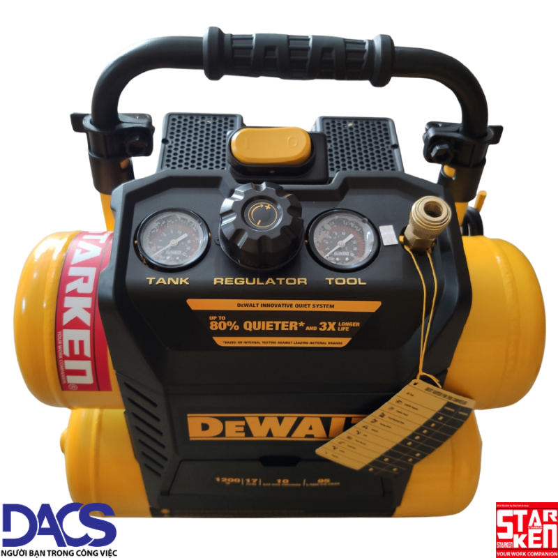 Máy nén khí không dầu 17L DeWALT DXCM3321782