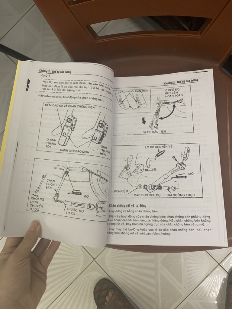 Sách cơ bản sửa chữa xe máy