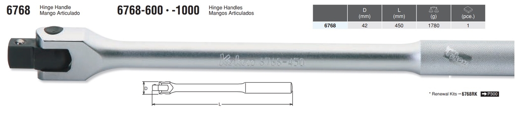 Tay xiết ốc tự động 3/4 inch Koken 6749