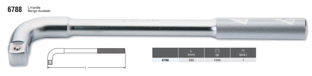 Tay vặn chữ L 3/4 inch Koken 6788
