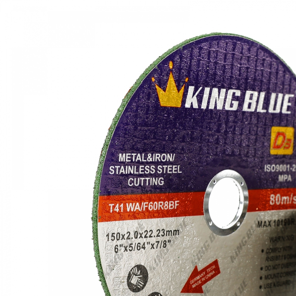 Đá Cắt Sắt, Inox King Blue D3-150x2.0