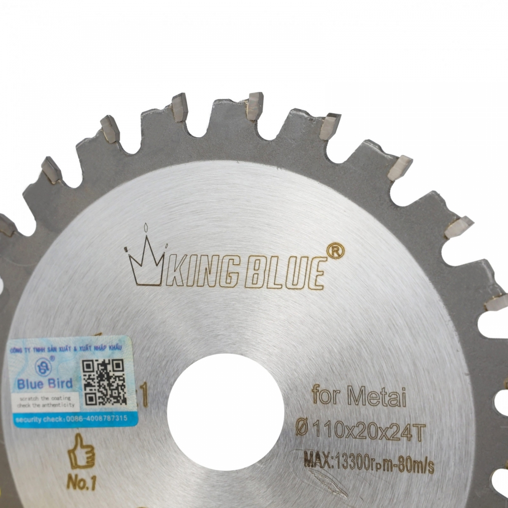 Lưỡi Cưa Hợp Kim King Blue K1-110x24T