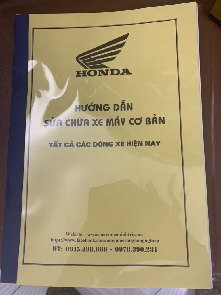 Sách cơ bản sửa chữa xe máy