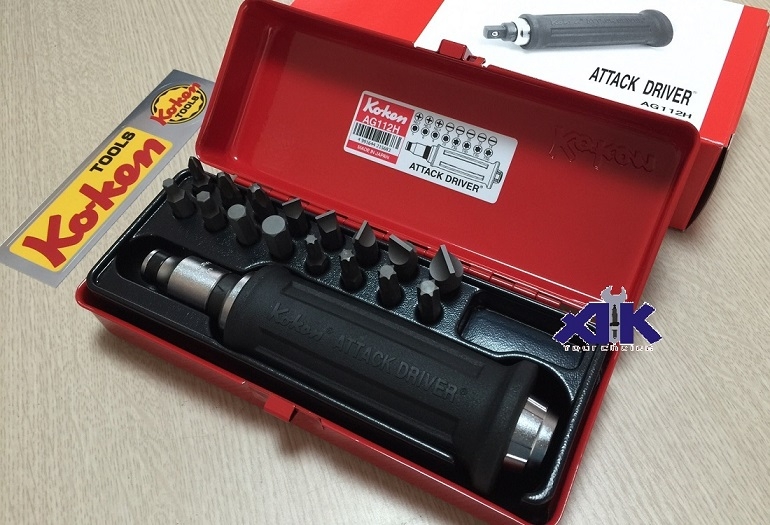 Bộ tô vít đóng Koken AG112H