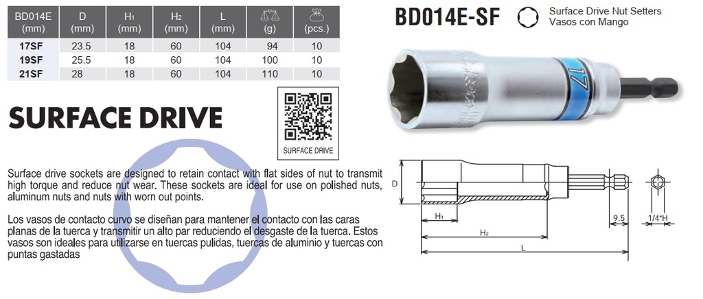 Tuýp Koken cho xây dựng BD014