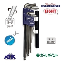 Bộ lục giác đầu bi Eight BHS-9NP