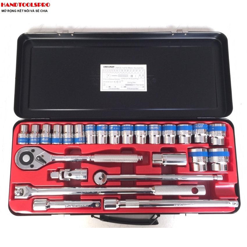 Bộ đầu khẩu 24 chi tiết thương hiệu Crossman Nhập khẩu