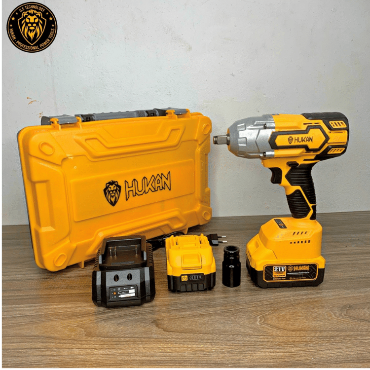 Máy siết bulong dùng pin HUKAN K200 - Lực siết 600Nm