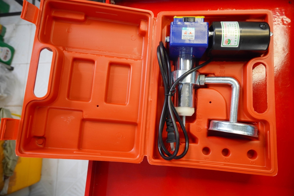 Máy rà xupap chạy điện 220vol