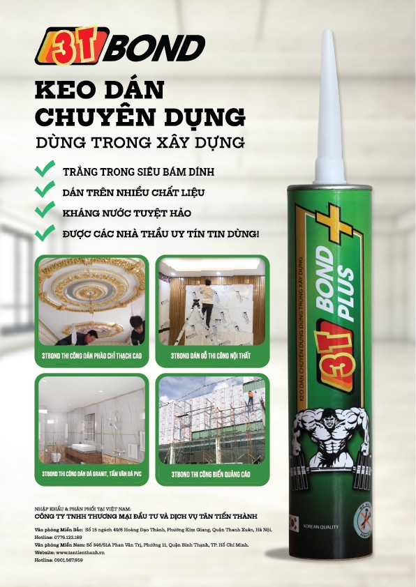 Keo dán 3T Bond
