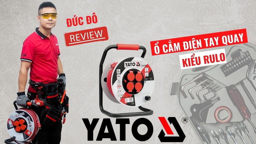 Cuộn dây điện rulo  YATO