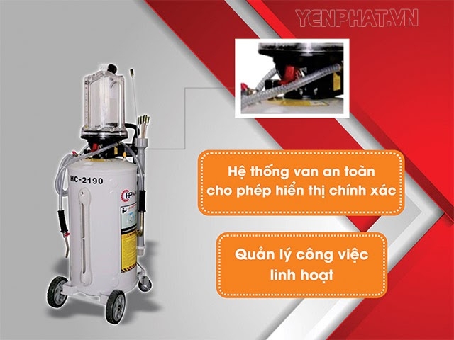 máy bơm hút dầu thải HC-2190
