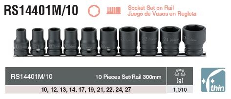 Đầu khẩu 1/2 inch Koken 14400M